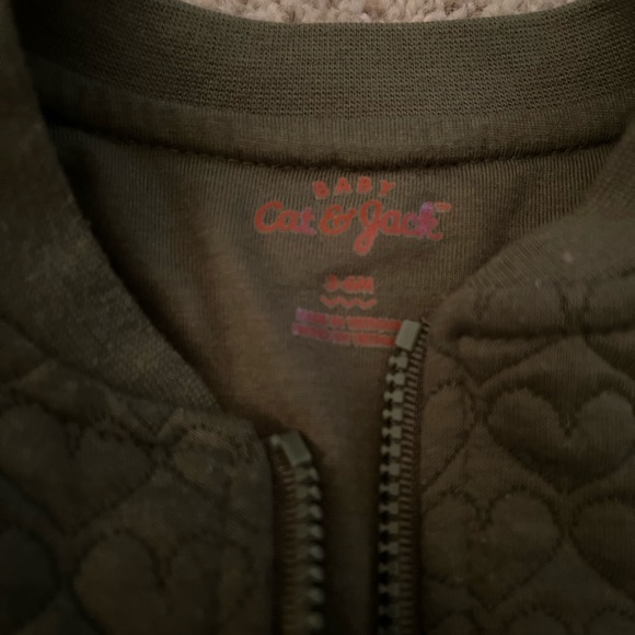 Cat and Jack green jacket - Picture 3 of 3